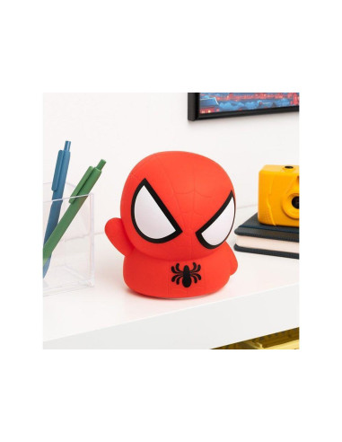 Lámpara de silicona 3d paladone marvel spiderman