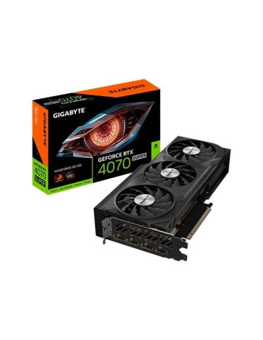 Tarjeta grafica gigabyte rtx 4070 super windforce oc 12g