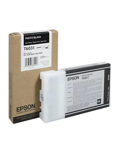 Cartucho tinta epson stylus pro 7880 - 9880 negro foto 220ml