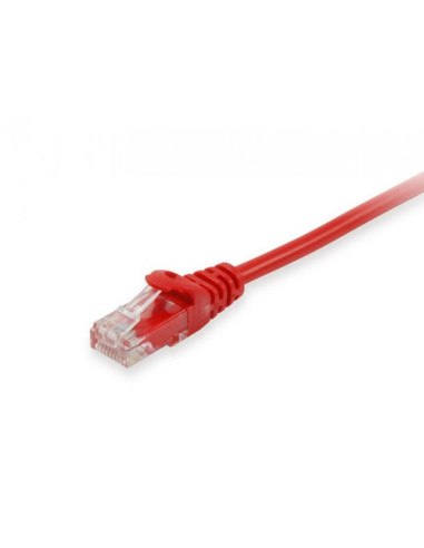 Cable de red equip latiguillo rj45 u - utp cat6a 3m rojo