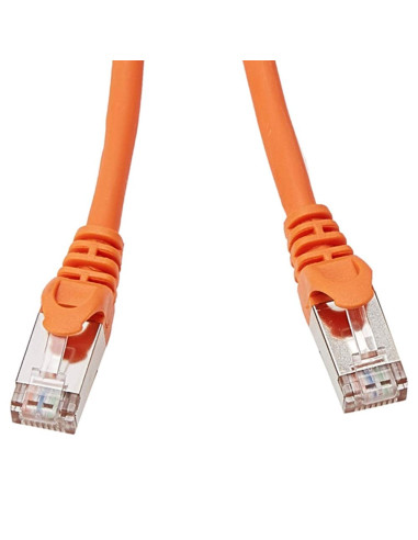 Cable de red equip latiguillo rj45 s - ftp cat6a 0.5m naranja