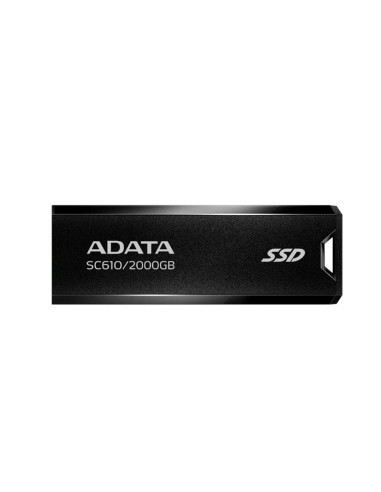 Disco duro externo ssd adata sc610 2tb usb 3.2 negro