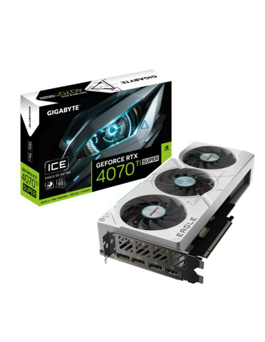 Tarjeta grafica gigabyte nvidia rtx 4070 ti super eagle oc ice 16gb gddr6x