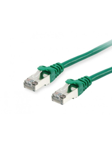 Cable de red equip latiguillo rj45 s - ftp cat6a 15m verde