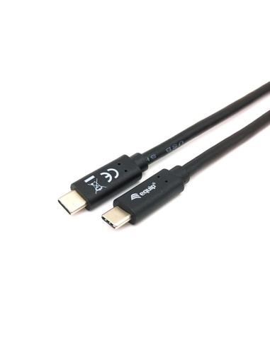 Cable usb tipo c equip macho - macho 2m