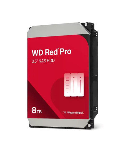 Disco duro interno wd western digital red pro 8tb 3.5pulgadas sata