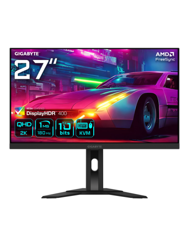 Monitor gaming gigabyte m27qa 27pulgadas qhd 180hz