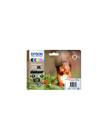 Multipack cartucho tinta epson 378xl c13t37984010 6 colores foto claria ardilla