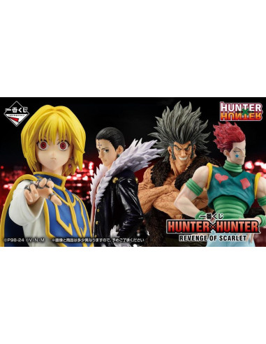 Ichiban kuji banpresto hunter x hunter revenge of scarlet