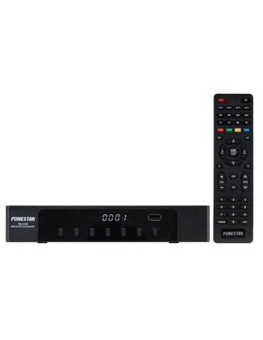 Receptor satelite sobremesa fonestar hd dvb - s2 h.265 rds - 524hd