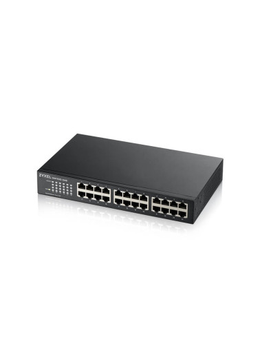 Switch 24 puertos zyxel gigabit ethernet no gestionable v3