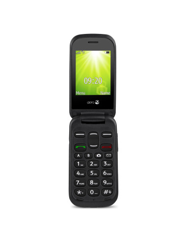 Telefono movil doro 2404 black - 2.4pulgadas -  0.3 mpx - negro