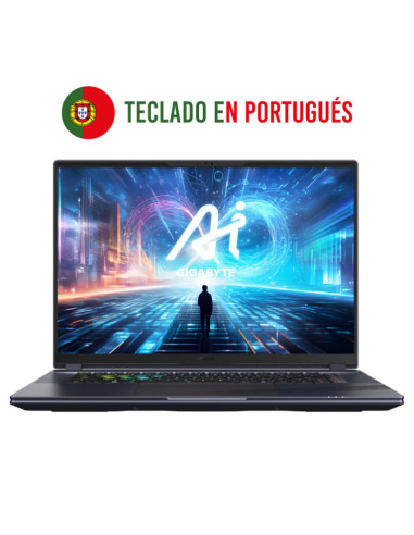 Portatil gigabyte aorus 16x asg - 63ptc65sh i9 - 14900hx 4070 32gb ssd1tb+16pulgadasw11h portugues