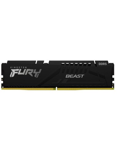 Memoria ddr5 32gb kingston - 5600 mhz - pc5 - 44800 - fury beast - cl40 - 1.8v