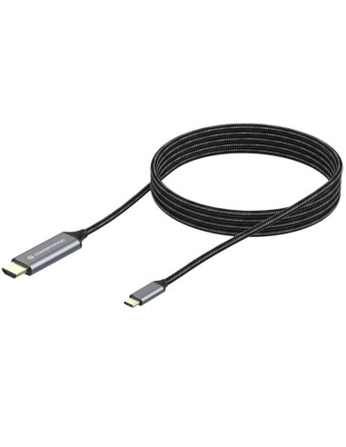 Adaptador usb tipo c a hdmi 4k conceptronic 2m -  macho - macho