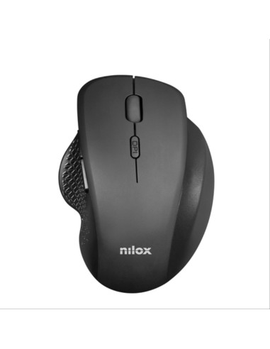 Mouse raton nilox wireless inalambrico 3200 dpi 2.4g negro