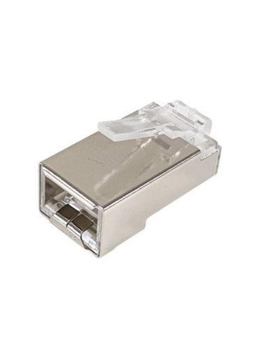 Kit 100 uds conectores rj45 equip categoria 6a stp