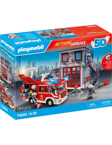 Playmobil mega set bomberos