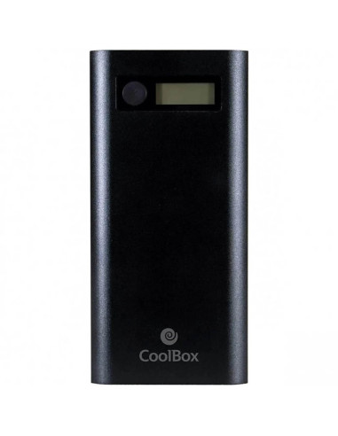 Bateria externa portatil power bank coolbox 20100 mah usb tipo c powerdelivery