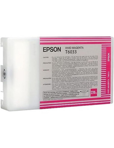 Cartucho tinta epson stylus pro 7880 - 9880 magenta 220ml