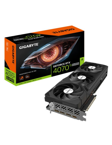 Tarjeta grafica gigabyte rtx 4070 ti super windforce max oc 16gb gddr6x