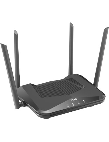 Router wifi d - link dir - x1560 4 puertos lan 1 puero wan ax1500 dual band 4 antenas