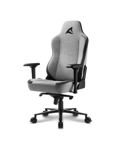 Silla gaming sharkoon skiller sgs40 fabric negro gris 160º