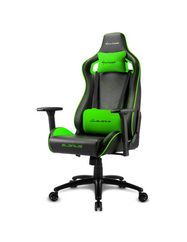 Silla gaming sharkoon elbrus 2 negro verde 160g