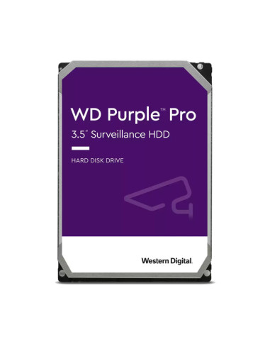 Disco duro interno hdd wd western digital purple wd8001purp 8tb 3.5pulgadas sata3 7200rpm 256mb