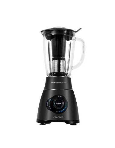 Batidora de vaso cecotec power black titanium 1800 smart 1800w 2.1l