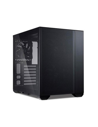 Caja ordenador gaming lian li o11 air mini atx cristal templado negro