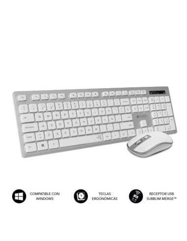 Teclado + raton subblim subkbw - ceke10 inalambrico