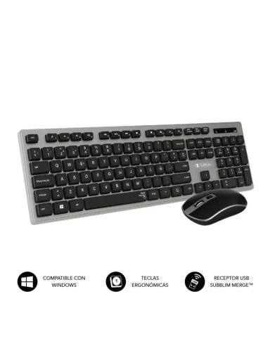 Teclado + raton subblim subkbw - ceke01 inalambrico