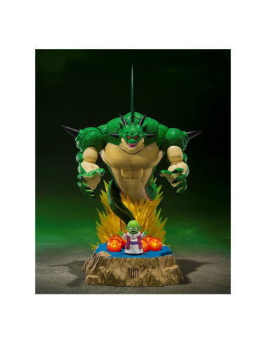 Figura tamashii nations dragon ball z porunga & dende come forth genuine shenron!! s.h. figuarts bandai