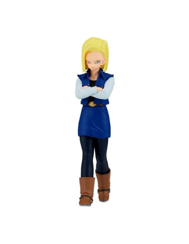 Figura banpresto dragon ball z solid edge works android 18 17cm