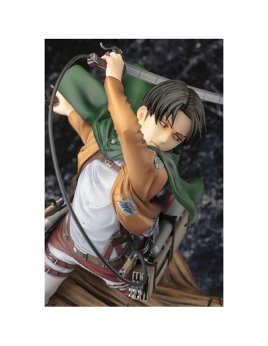 Figura kotobukiya ataque de titanes attack on titan levi renewal package