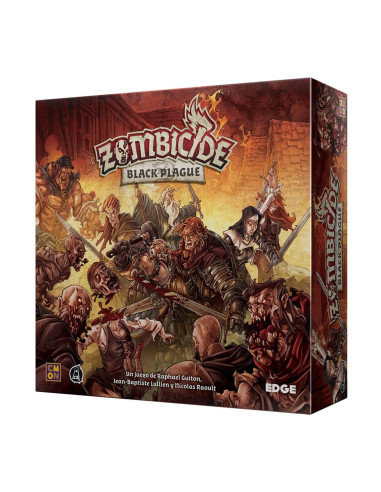 Juego de mesa zombicide: black plague pegi 14