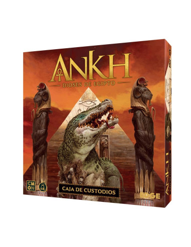 Juego de mesa ankh: caja de custodios (guardians set) pegi 14