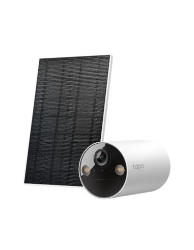 Camara de seguridad wifi tp - link tapo tc82 kit vision nocturna + panel solar