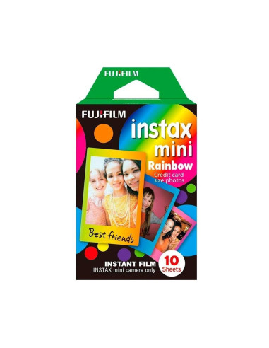 Pelicula fujifilm para instax mini rainbow