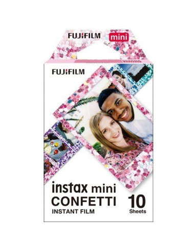 Pelicula fujifilm para instax mini confetti