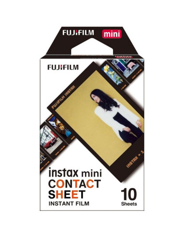 Pelicula fujifilm para instax mini contact