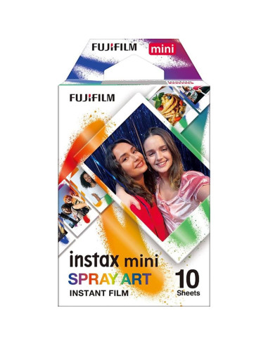 Pelicula fujifilm para instax mini spray art