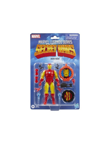 Figura hasbro marvel legends series secret wars iron man