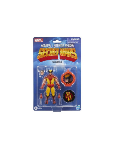 Figura hasbro marvel legends series secret wars wolverine