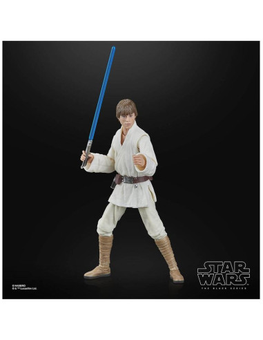 Figura hasbro star wars a new hope the black series luke skywalker