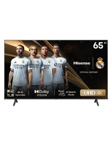 Tv hisense 65pulgadas dled 4k uhd -  65a6n -  smart tv