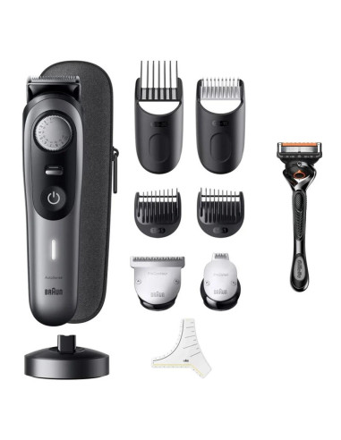 Barbero cortapelos braun bt9420 + gillete fusion