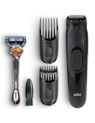 Barbero cortapelos braun sk3300 + gillete fusion