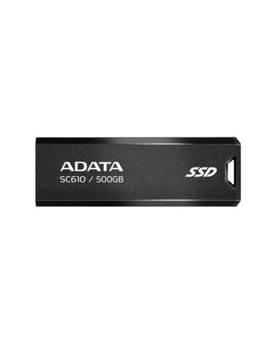 Disco duro externo ssd adata sc610 500gb usb 3.2 negro